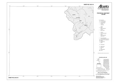 83D15R Alberta Resource Access Map