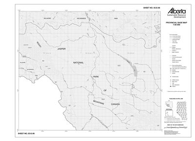 83E06R Alberta Resource Access Map