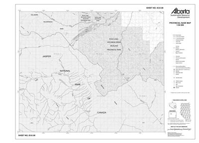 83E08R Alberta Resource Access Map