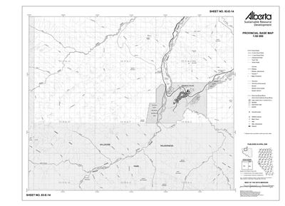 83E14R Alberta Resource Access Map