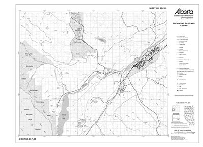 83F05R Alberta Resource Access Map