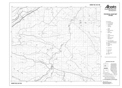 83F06R Alberta Resource Access Map