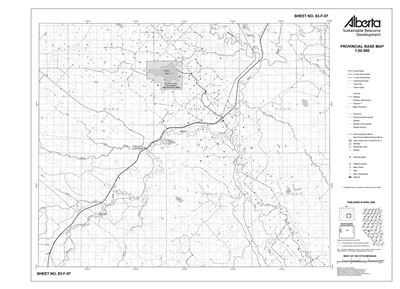 83F07R Alberta Resource Access Map