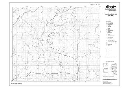 83F15R Alberta Resource Access Map
