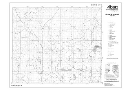 83F16R Alberta Resource Access Map