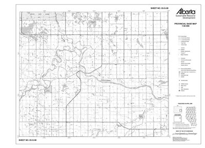 83G08R Alberta Resource Access Map