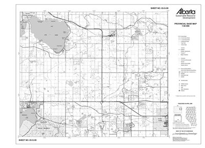 83G09R Alberta Resource Access Map