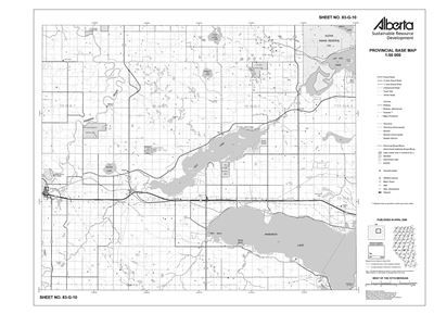 83G10R Alberta Resource Access Map