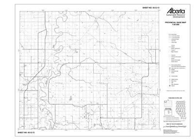 83G13R Alberta Resource Access Map