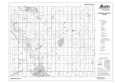 83H02R Alberta Resource Access Map