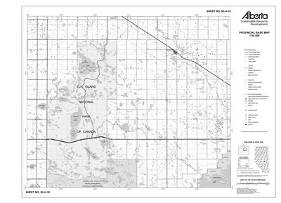 83H10R Alberta Resource Access Map