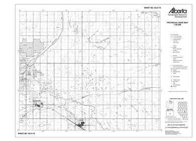 83H15R Alberta Resource Access Map