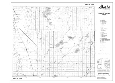 83I05R Alberta Resource Access Map