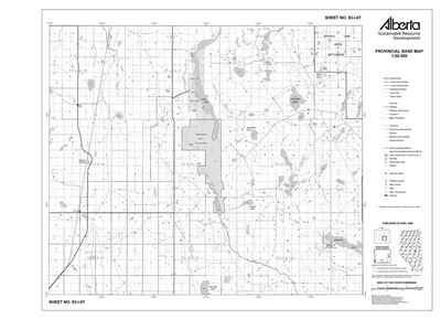 83I07R Alberta Resource Access Map