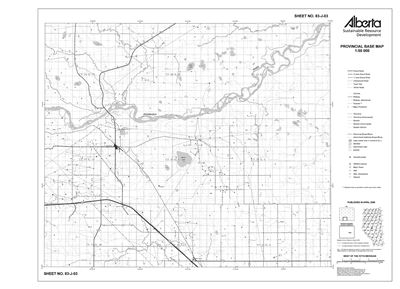 83J03R Alberta Resource Access Map