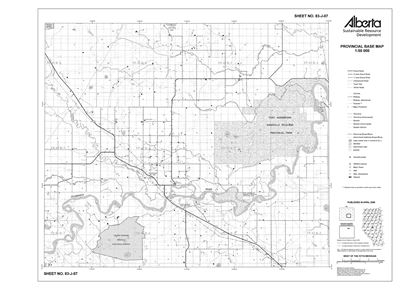 83J07R Alberta Resource Access Map