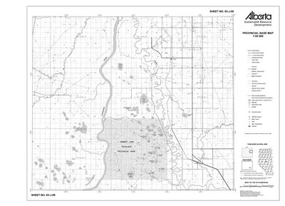 83J09R Alberta Resource Access Map