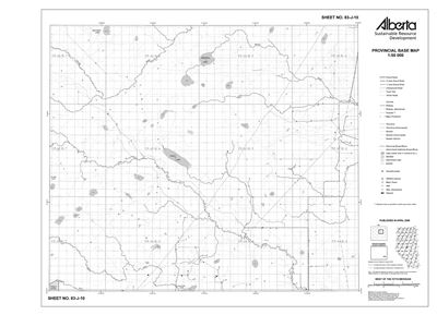 83J10R Alberta Resource Access Map