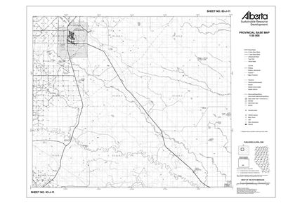 83J11R Alberta Resource Access Map