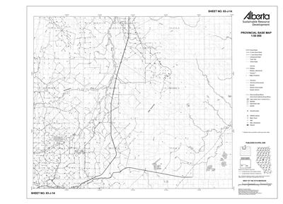 83J14R Alberta Resource Access Map