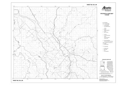 83L09R Alberta Resource Access Map
