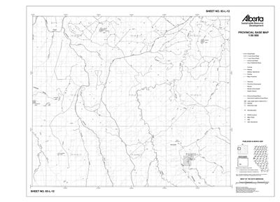 83L12R Alberta Resource Access Map