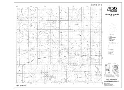 83M13R Alberta Resource Access Map