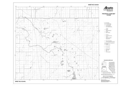 83N05R Alberta Resource Access Map