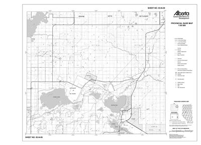 83N09R Alberta Resource Access Map