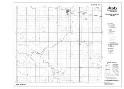 83N11R Alberta Resource Access Map