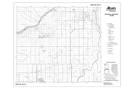 83N13R Alberta Resource Access Map