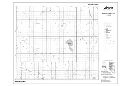 83N14R Alberta Resource Access Map