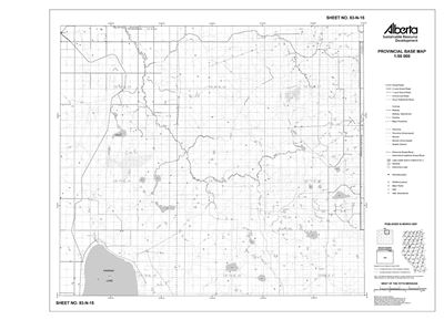 83N15R Alberta Resource Access Map