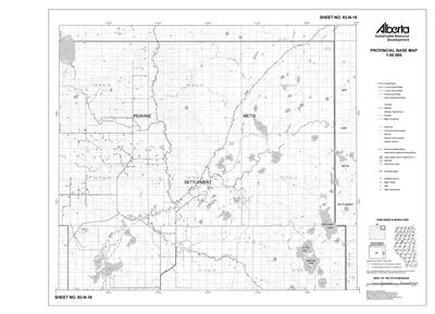 83N16R Alberta Resource Access Map