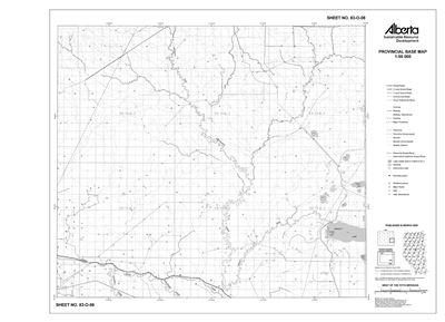 83O08R Alberta Resource Access Map