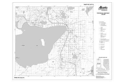 83O14R Alberta Resource Access Map