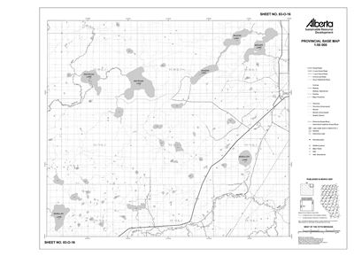 83O16R Alberta Resource Access Map