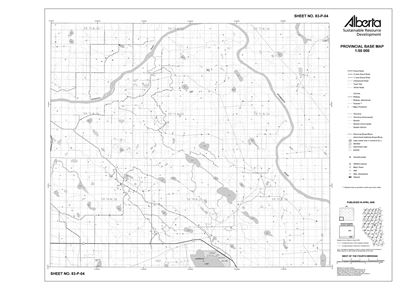 83P04R Alberta Resource Access Map