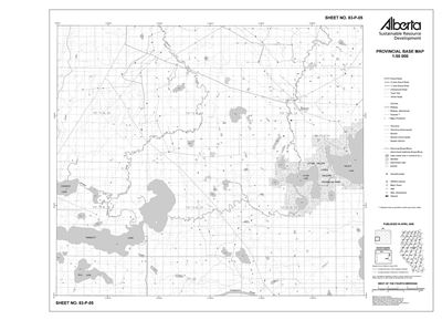 83P05R Alberta Resource Access Map