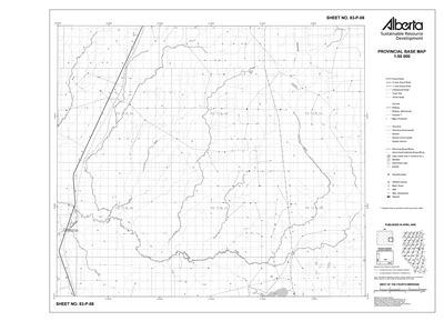 83P08R Alberta Resource Access Map