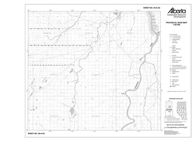 84A02R Alberta Resource Access Map
