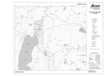 84A04R Alberta Resource Access Map