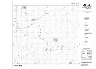 84A06R Alberta Resource Access Map