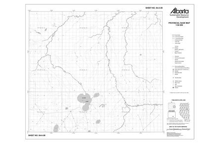 84A08R Alberta Resource Access Map