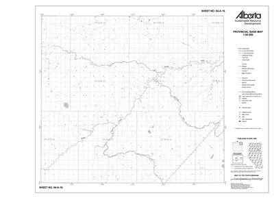 84A16R Alberta Resource Access Map