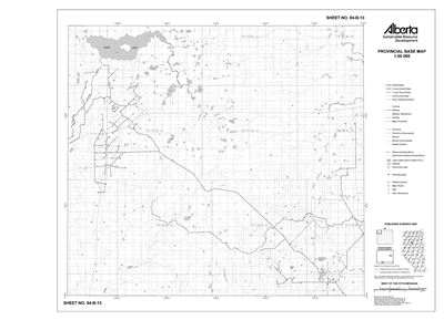 84B13R Alberta Resource Access Map