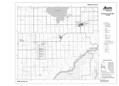 84C04R Alberta Resource Access Map