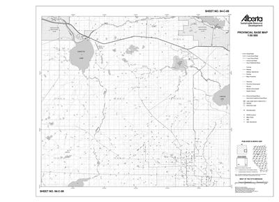 84C08R Alberta Resource Access Map