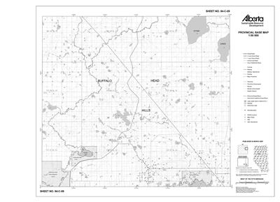 84C09R Alberta Resource Access Map