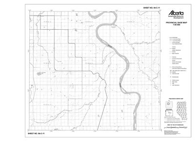 84C11R Alberta Resource Access Map